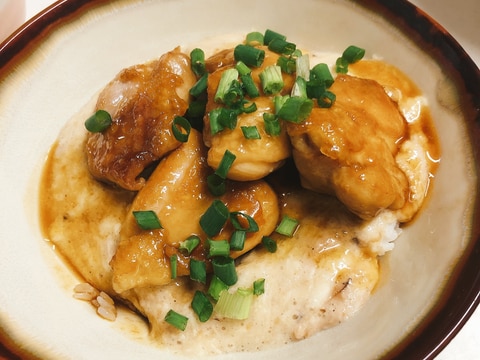 やみつき♪鶏照りとろろ丼